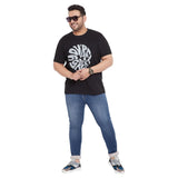 Men Plus Size Farlay-B Printed Round Neck Tshirt - bigbanana