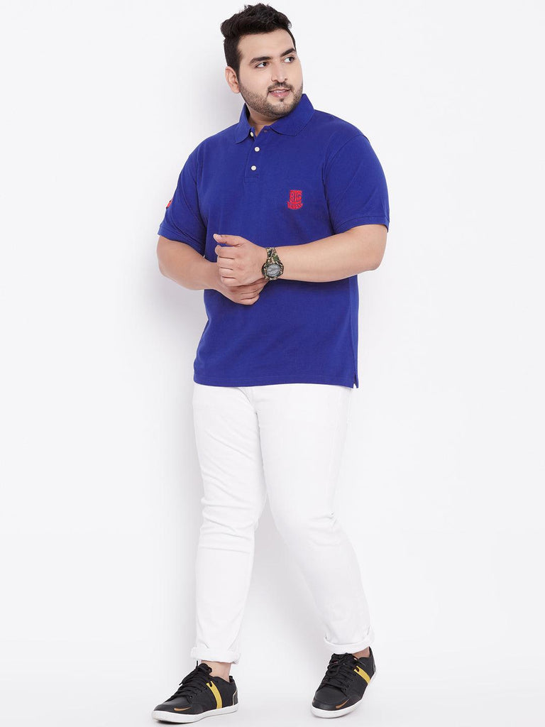 bigbanana TIM Royal Blue Polo T-Shirt - Bigbanana