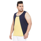 Men Plus Size Bairstow Colorblock Vest - bigbanana