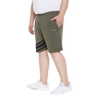 Men Plus Size Beson Striped Shorts - bigbanana