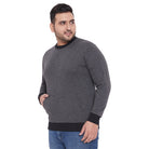 Men Plus Size Andi Solid Sweatshirt - bigbanana