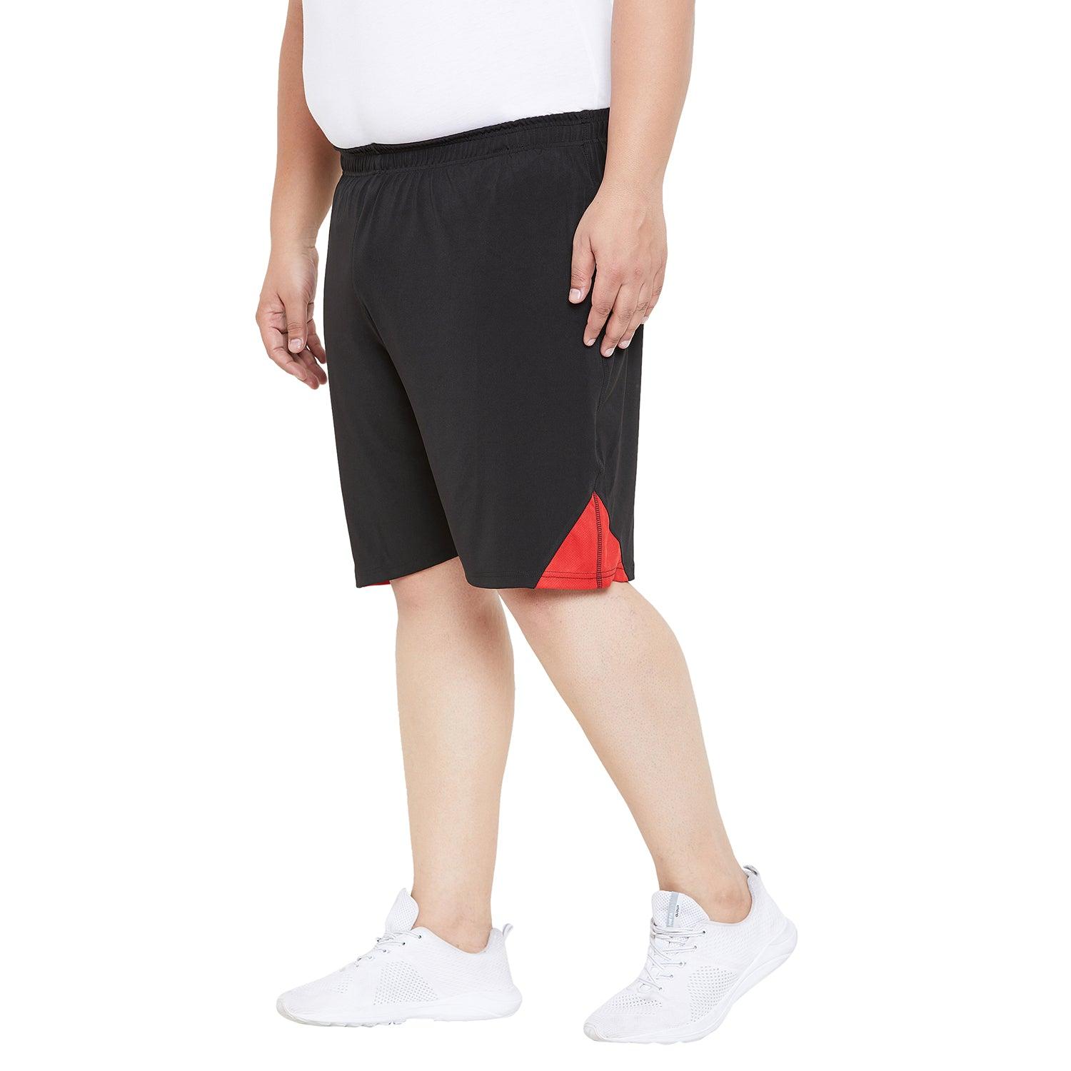 Men Plus Size Fletcher Solid Shorts - bigbanana