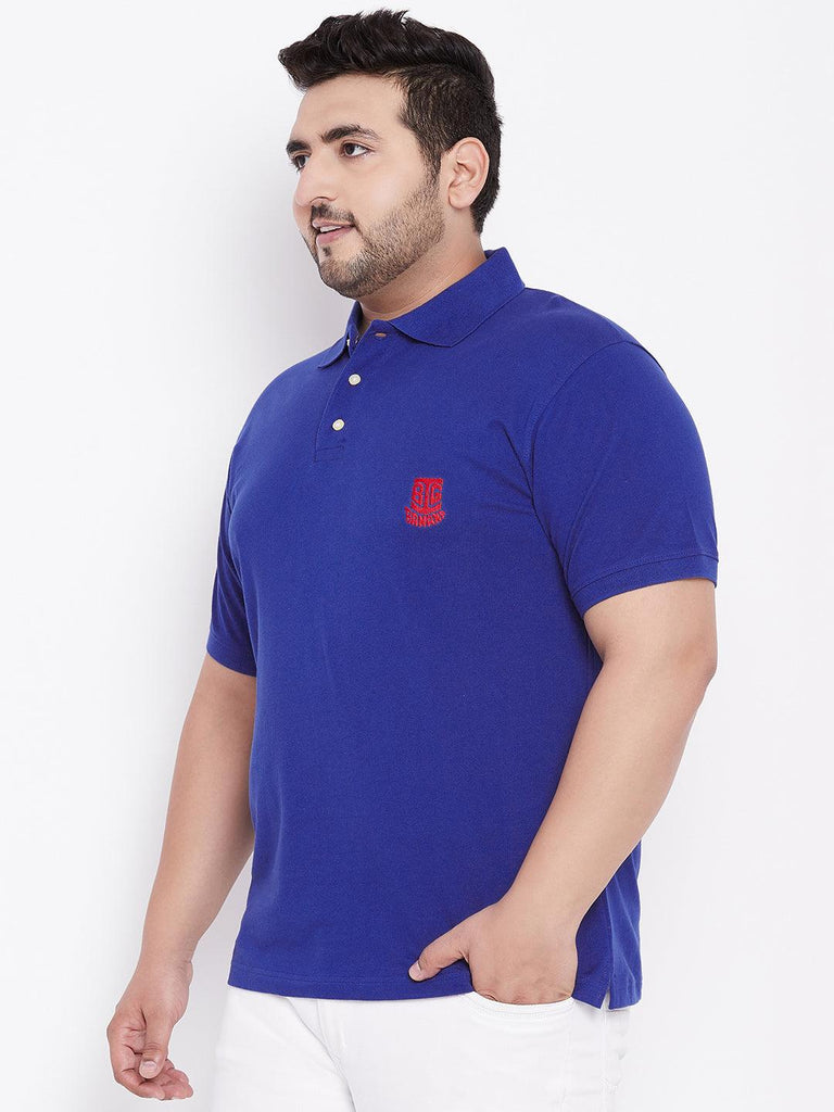 bigbanana TIM Royal Blue Polo T-Shirt - Bigbanana