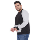 Men Plus Size Aden Colorblock Sweatshirt - bigbanana