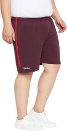 Men Plus Size Napier Solid Shorts - bigbanana