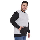 Men Plus Size Grant Solid Sweatshirt - bigbanana