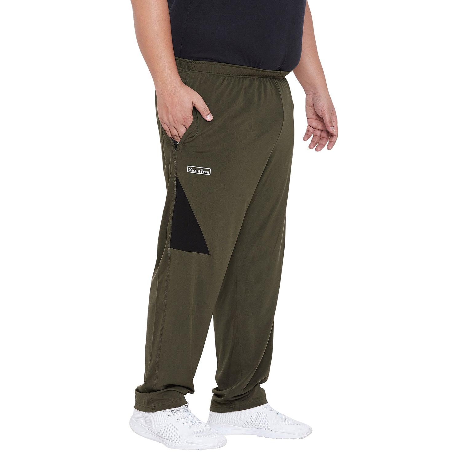 Men Plus Size Matlock Solid Trackpant - bigbanana