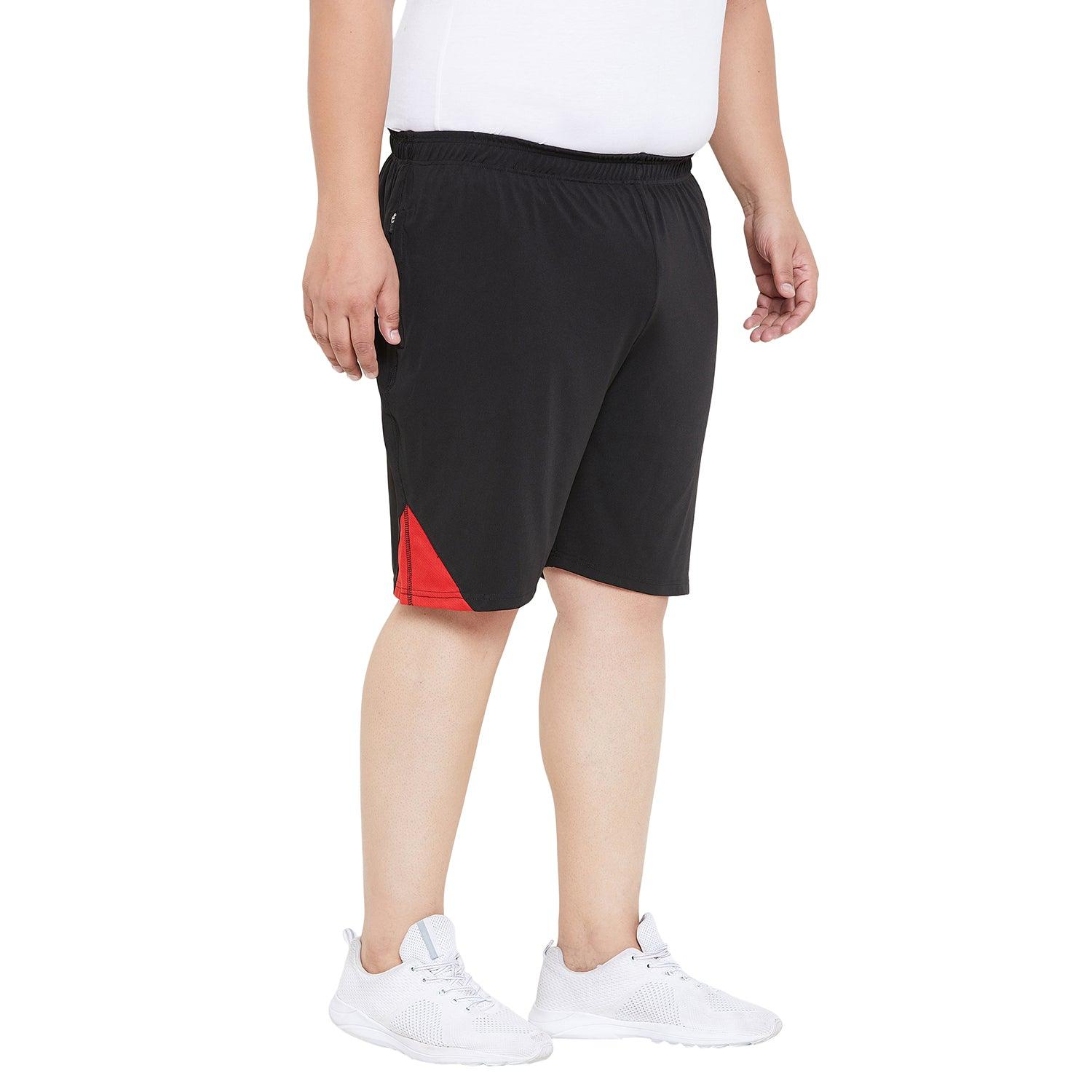 Men Plus Size Fletcher Solid Shorts - bigbanana