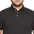 Men Plus Size Goldcoast Colorblock Polo Tshirt - bigbanana