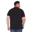 Men Plus Size Faze Printed Polo Tshirt - bigbanana