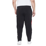 Men Plus Size Slack Colorblock Trackpant - bigbanana