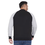 Men Plus Size Aden Colorblock Sweatshirt - bigbanana
