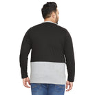 Men Plus Size Knox Colorblock Henley Tshirt - bigbanana