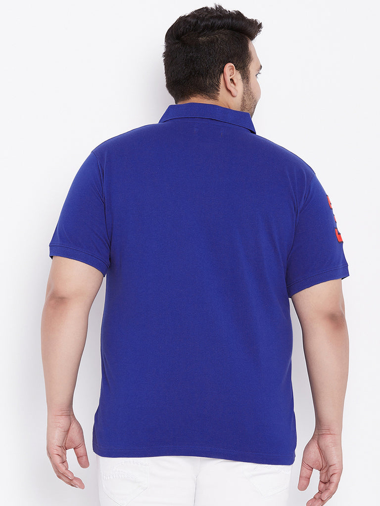 bigbanana TIM Royal Blue Polo T-Shirt - Bigbanana