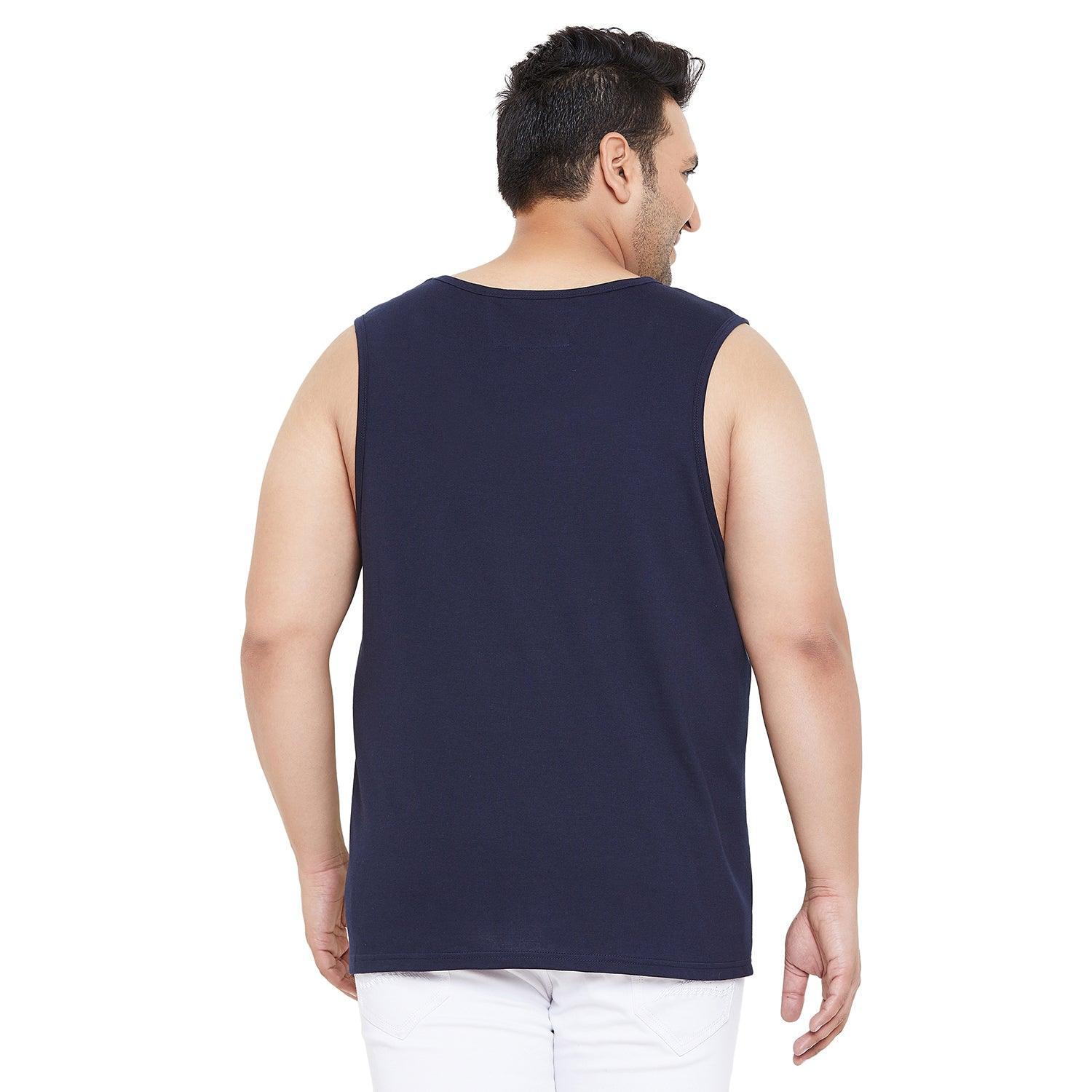 Men Plus Size Bairstow Colorblock Vest - bigbanana