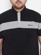 Men Plus Size Colin Solid Polo Tshirt - bigbanana