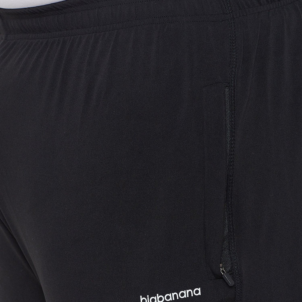 Men Plus Size Slack Colorblock Trackpant - bigbanana