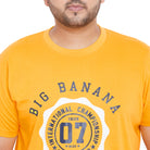 Men Plus Size Bucky Printed Round Neck Tshirt - bigbanana