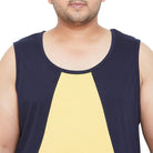 Men Plus Size Bairstow Colorblock Vest - bigbanana