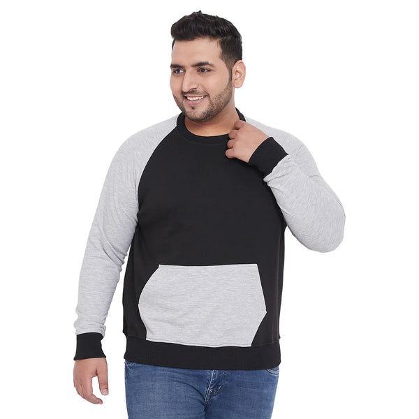 Men Plus Size Aden Colorblock Sweatshirt