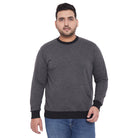 Men Plus Size Andi Solid Sweatshirt - bigbanana