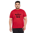 Men Plus Size Anota Printed Round Neck Tshirt - bigbanana