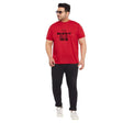 Men Plus Size Anota Printed Round Neck Tshirt - bigbanana