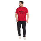 Men Plus Size Anota Printed Round Neck Tshirt - bigbanana