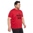 Men Plus Size Anota Printed Round Neck Tshirt - bigbanana