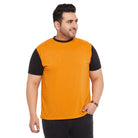 Men Plus Size Arctic-O Solid Round Neck Tshirt - bigbanana