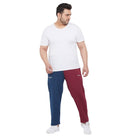 Men Plus Size Arthurton Colorblock Trackpant - bigbanana