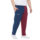 Men Plus Size Arthurton Colorblock Trackpant - bigbanana