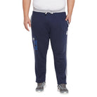 Men Plus Size Bendin Printed Trackpant - bigbanana