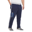 Men Plus Size Bendin Printed Trackpant - bigbanana