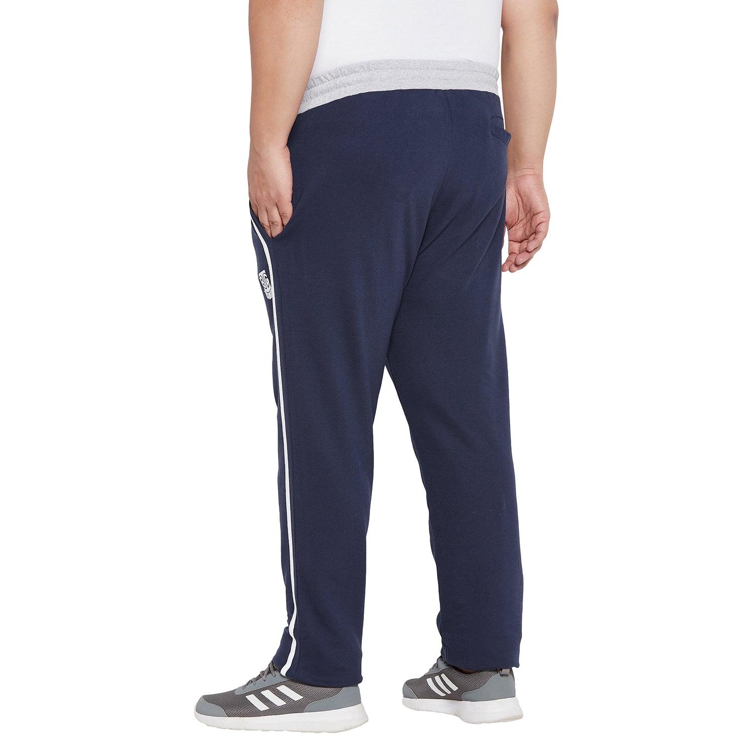 Men Plus Size Bendin Printed Trackpant - bigbanana