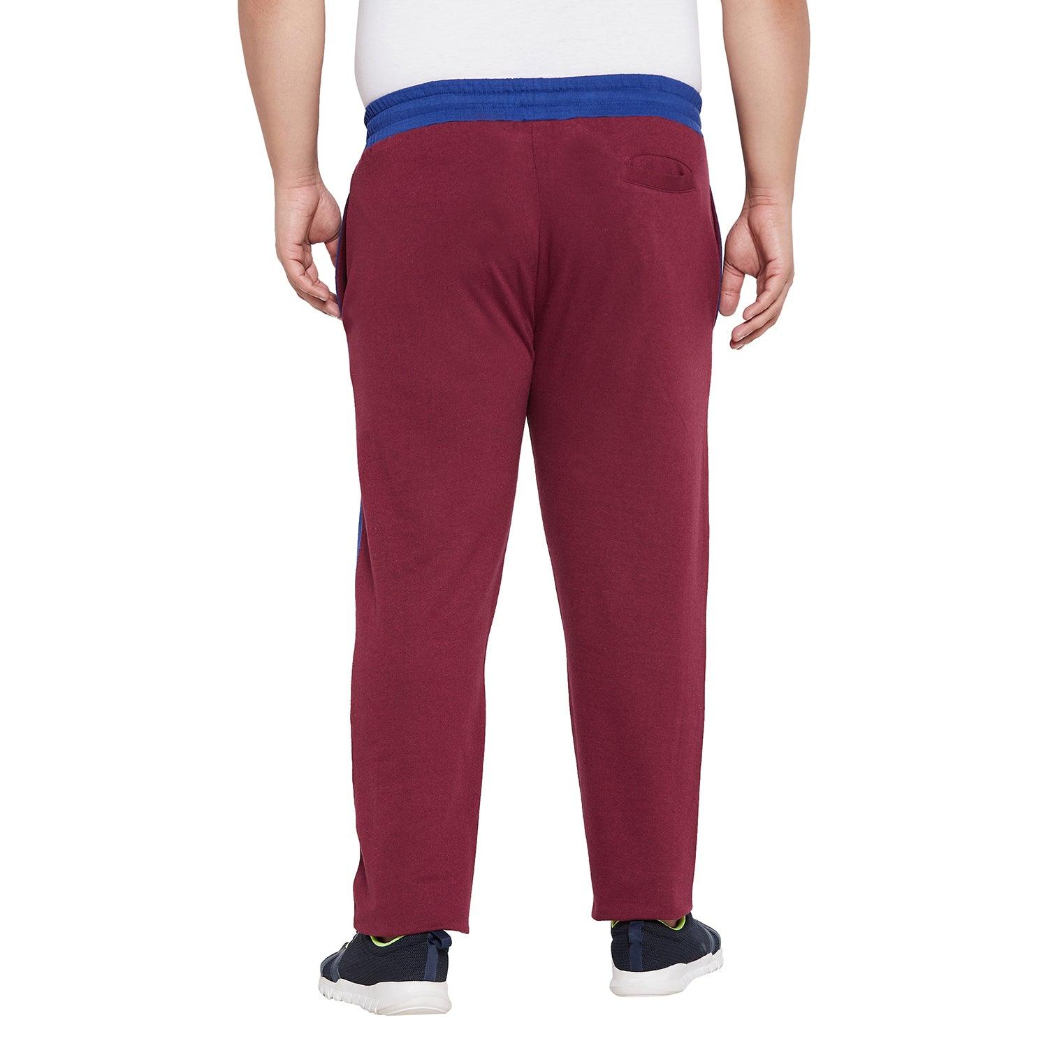 Men Plus Size Bologna Printed Trackpant - bigbanana