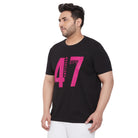 Men Plus Size BravoB Printed Round Neck Tshirt - bigbanana