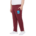 Men Plus Size Browne Solid Trackpant - bigbanana