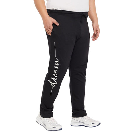 Men Plus Size Burg Printed Trackpant - bigbanana