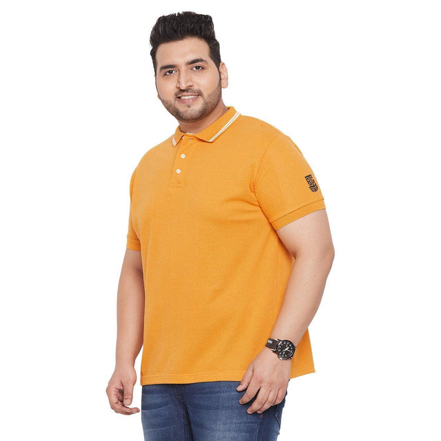 Men Plus Size Chiko Printed Polo Tshirt - bigbanana
