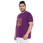 Men Plus Size Cole Printed Round Neck Tshirt - bigbanana