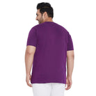 Men Plus Size Cole Printed Round Neck Tshirt - bigbanana