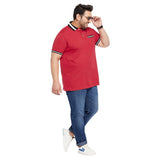 Men Plus Size Evero Solid Polo Tshirt - bigbanana