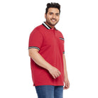 Men Plus Size Evero Solid Polo Tshirt - bigbanana