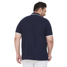 Men Plus Size Gibbs Printed Polo Tshirt - bigbanana