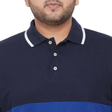 Men Plus Size Gibbs Printed Polo Tshirt - bigbanana