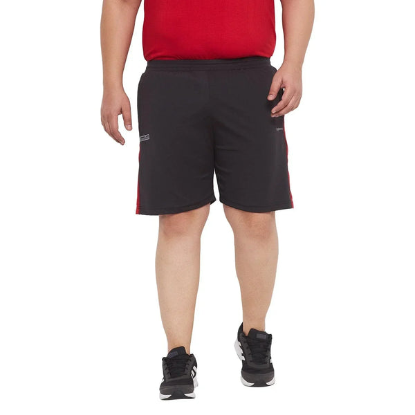 Men Plus Size Goblin Colorblock Shorts
