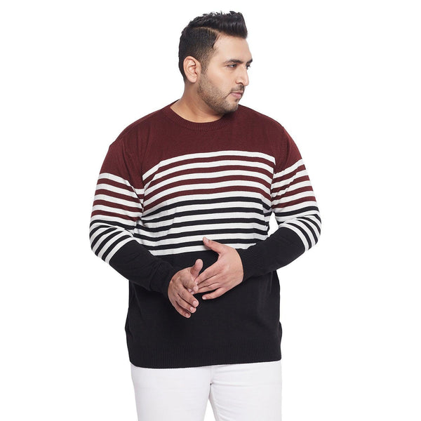 Men Plus Size Gordon Colorblock Sweater