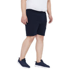 Men Plus Size Grace Solid Shorts - bigbanana