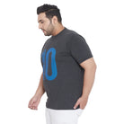 Men Plus Size Harper Printed Round Neck - bigbanana